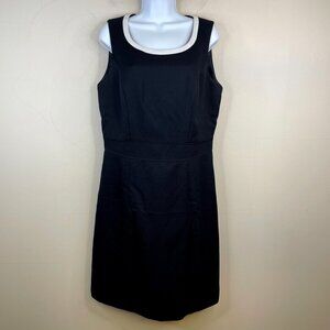 Vintage Minimalist Shift Dress Womens 10 Old Money ICONIC Career Professional